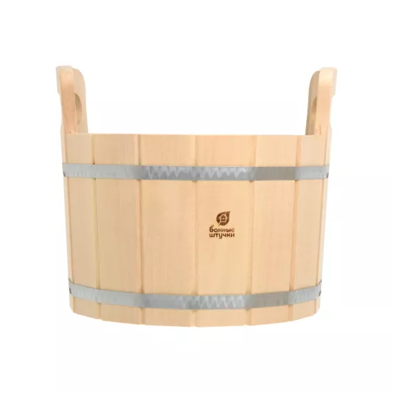 Ушат с нержавеющей вставкой Банные штучки 10 л 33217, изображение 2