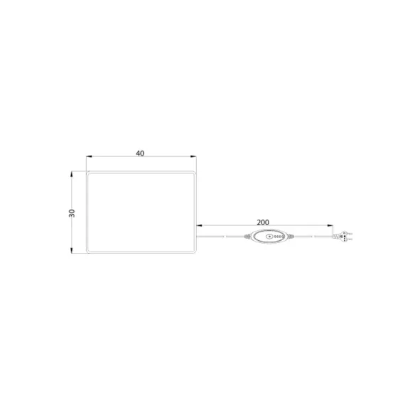 Электротерапевтическая грелка Pekatherm U20T, изображение 2