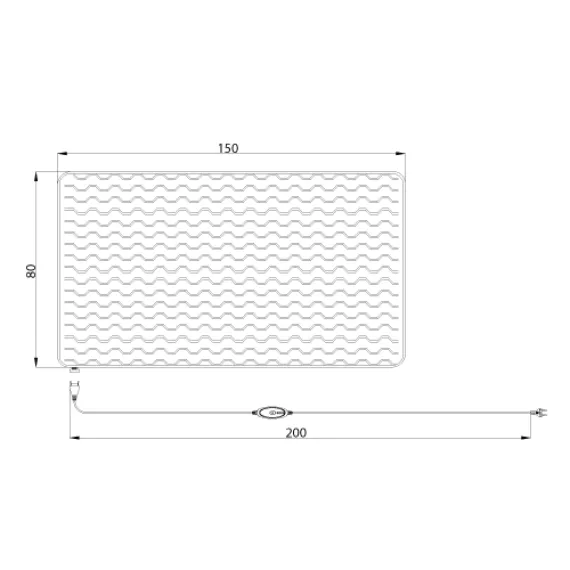 Электропростыня Pekatherm U110DF, изображение 2