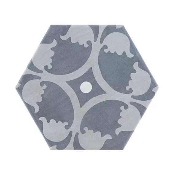 Декор Hex Sloane Cement Mix (Compacglass) 19.8x22.8 Pamesa