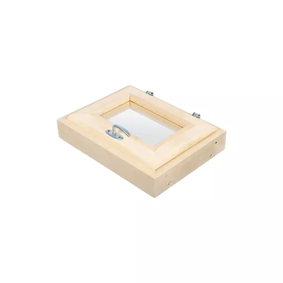 Форточка в парную Банные Штучки двойное стекло 32503, изображение 2