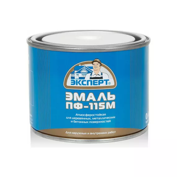 Эмаль ЭКСПЕРТ ПФ-115М глянцевая светло-зеленая 0,8 кг 28402, изображение 2