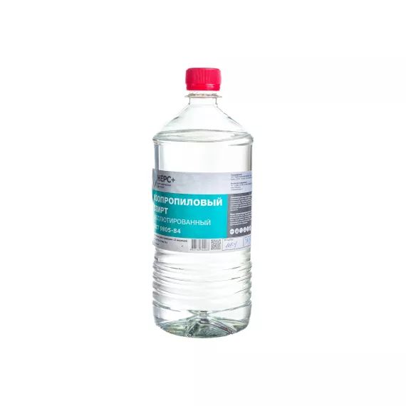 Изопропиловый спирт НЕРС+ бутылка 1 л ПЭТ 100006, изображение 2