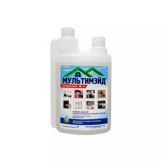 Универсальное моющее средство для уборки дома МУЛЬТИМЭЙД ЭКОСРЕДСТВО концентрат 1 л 4607002304141