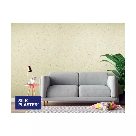 Жидкие обои Absolute Желтый пастельный 833 гр Silkplaster A302, изображение 2