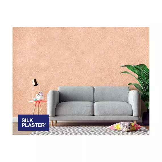 Жидкие обои Absolute Розово-бежевый 1.053 кг Silkplaster A220, изображение 2