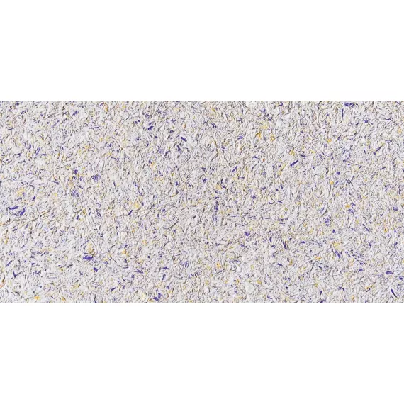 Жидкие обои КАСАВАГА, бело-желтый с сиреневым Букле 651