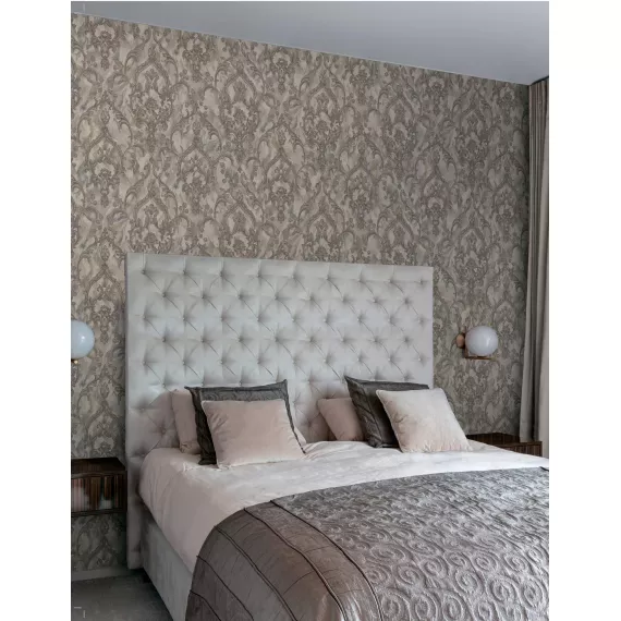 Виниловые обои на флизелине Grandeco Poeme OM3004, изображение 4