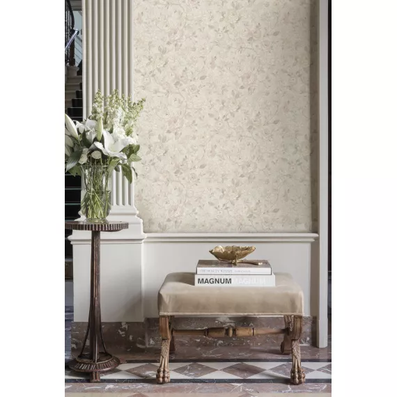 Виниловые обои на флизелине Grandeco Anastasia A55001, изображение 4