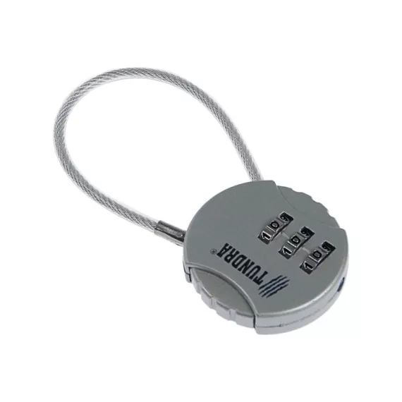 Навесной кодовый замок TUNDRA ZK005 серебряный 4136755, изображение 2