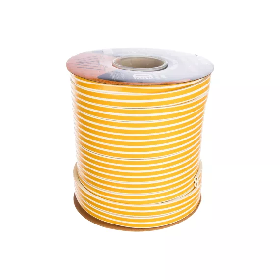 Уплотнитель (белый, D 9х8 мм, бухта 100 м) TECH-TOP 026-0001 53924