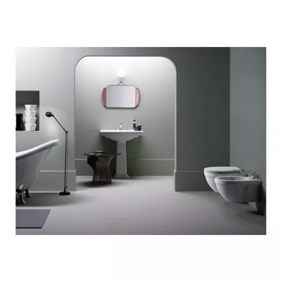 Подвесное биде GSI 8765111 CLASSIC 1 отверстие, белый 07 00000071669, изображение 2