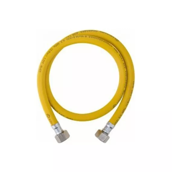 Подводка ПВХ для газа AQUALINE 1/2 вн-вн, 80 см 7056