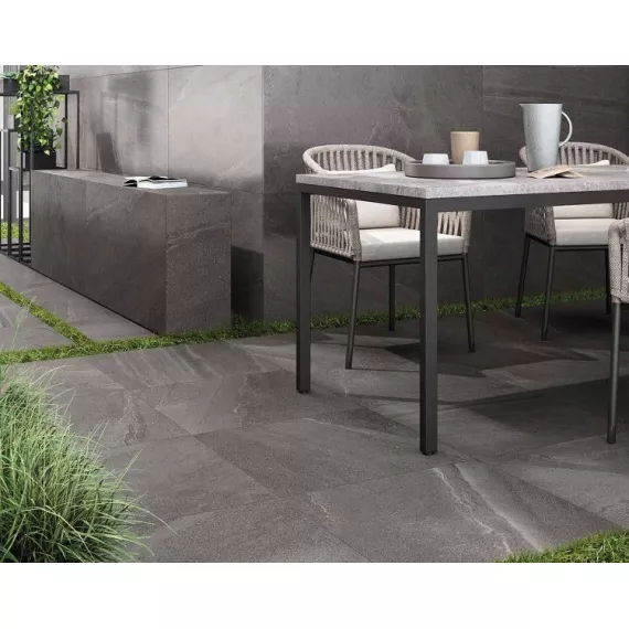 Керамогранит Italon Contempora Carbon патинированный 600х600 мм, изображение 4