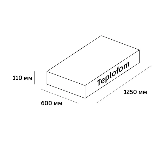 Звукоизоляционная панель TEPLOFONIK+ с песком 1200х600х26 мм, изображение 10