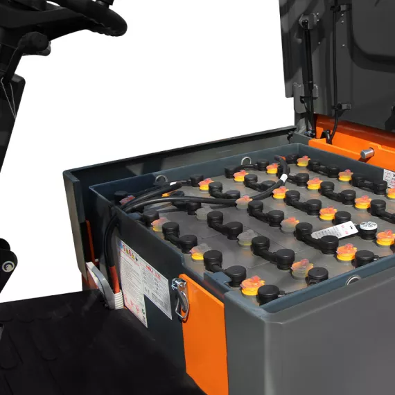 Электрический вилочный погрузчик CPD15-HA2 с тремя линиями гидравлики, изображение 11