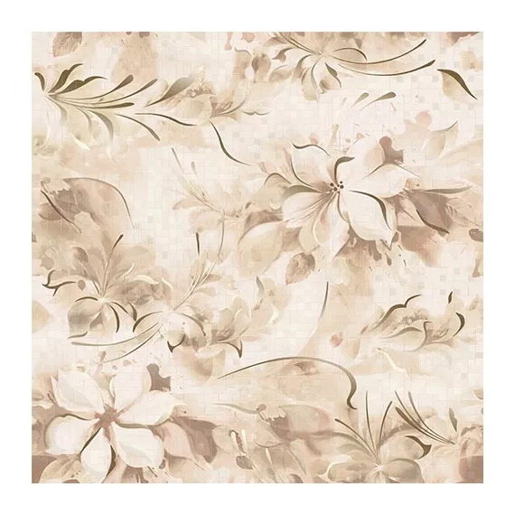 Панно Pixel Marron Fiori 63x63 Керлайф